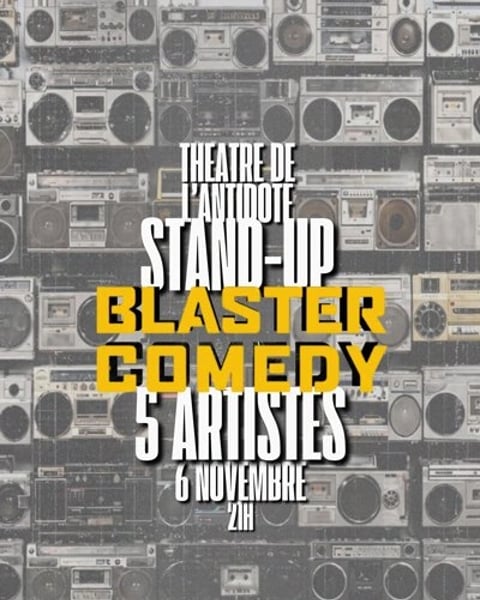 Les plateaux du Blaster Comedy