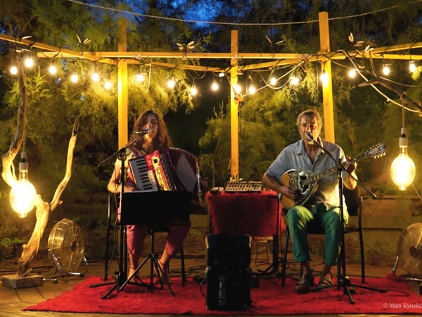 Tassos et Evelise, concert de rebetiko