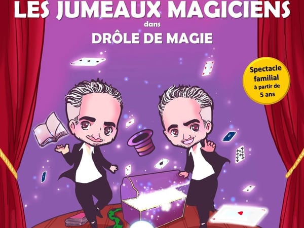 Les Jumeaux Magiciens dans Drôle de Magie